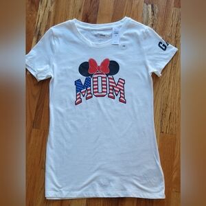 GAP White 'MOM' Graphic Kids T-Shirt